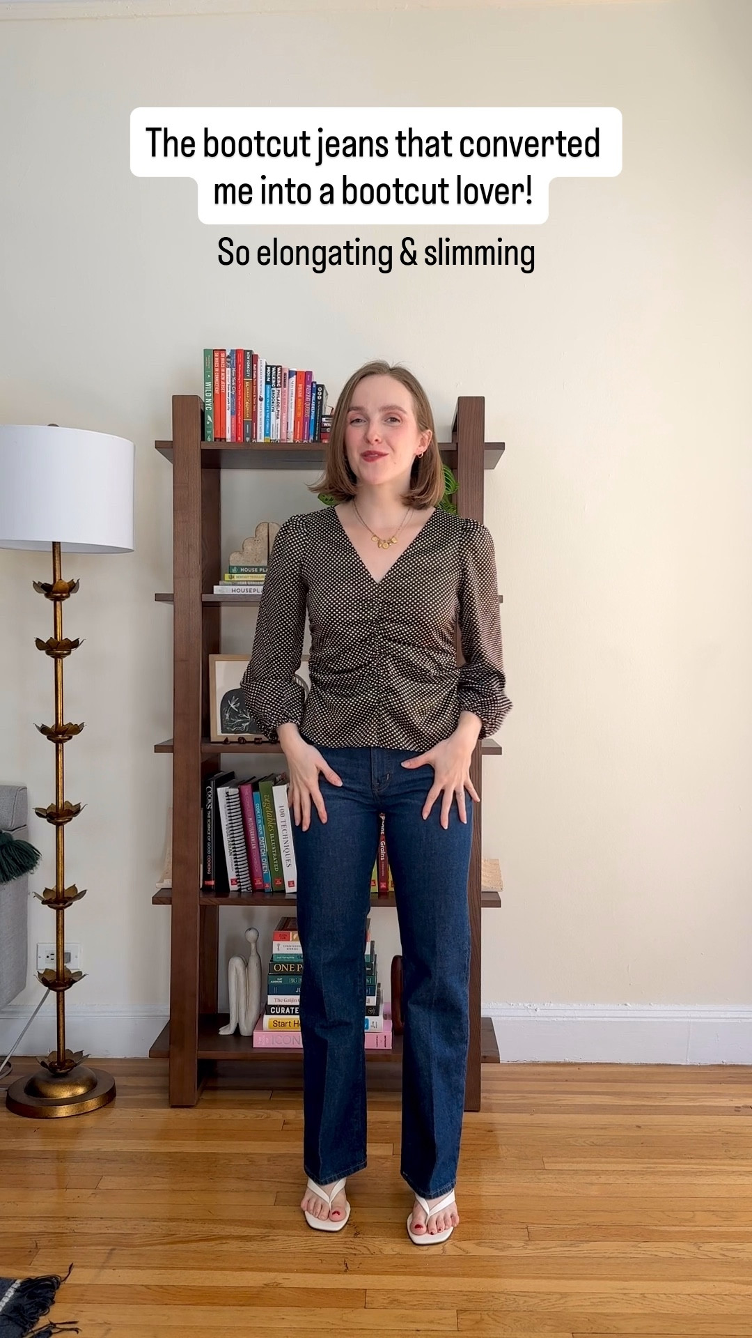 Bootcut Jean sale Madewell 40% off 
Run true to size wearing 25 petite 
Xs blouse 


#LTKPetite #LTKSaleAlert #LTKootd