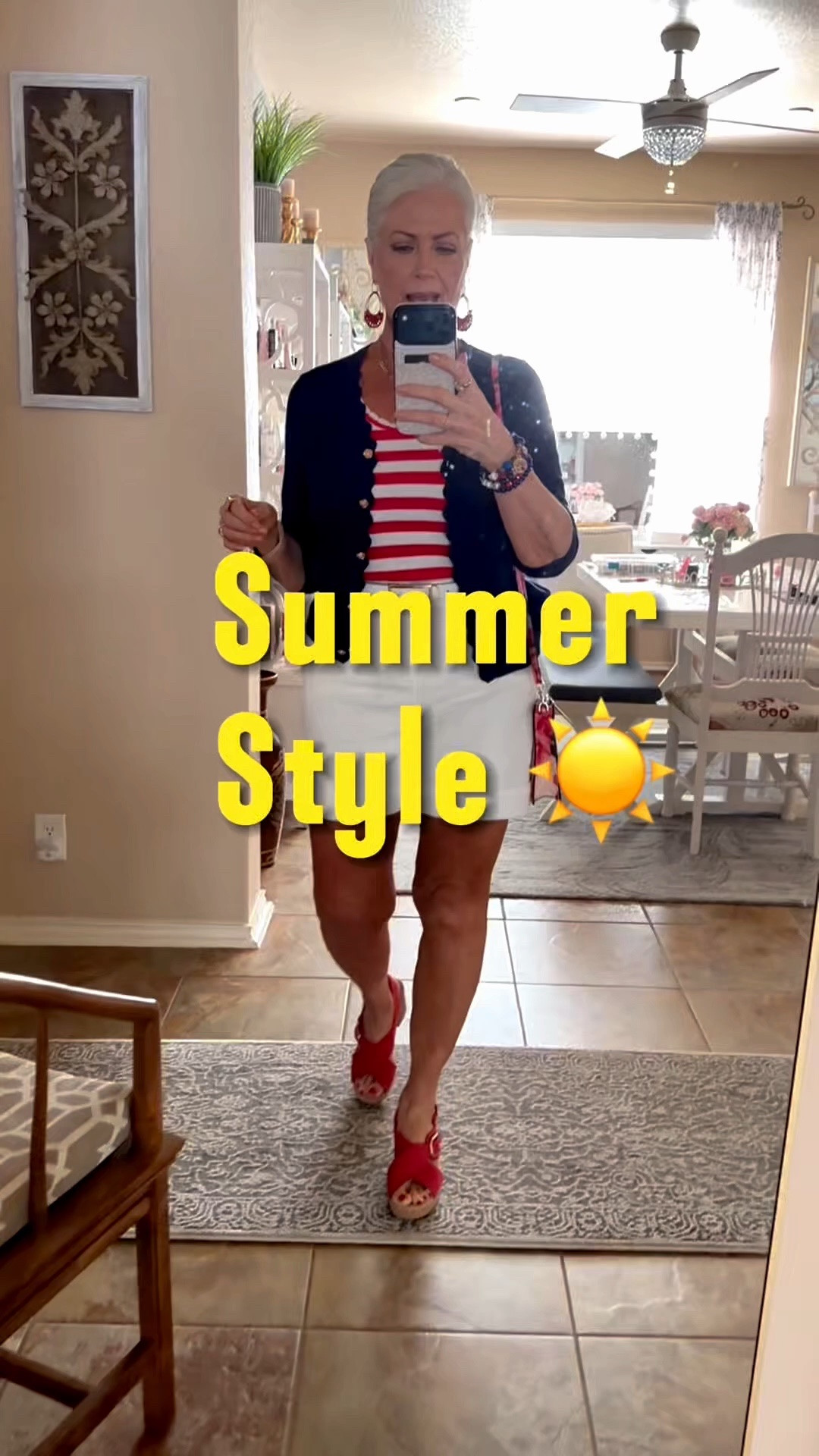 Don’t give up on being cute even when summer activities are outdoors. These pieces are all lightweight and true to size. Plus, they are great quality and even better prices!  I love the way the tank and cardigan have scalloped details. So cute!

#LTKSeasonal #LTKootd #LTKSaleAlert