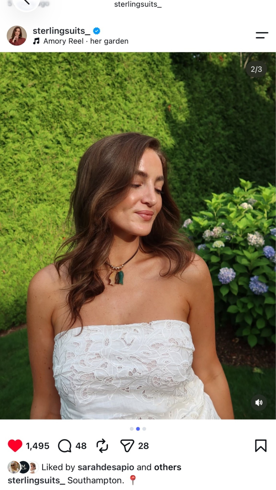 Summer nights in Southampton 🤍 I love a simple white lace moment with a statement necklace—it feels effortless and perfect for being out East.

 

 #LTKdayinmylife #LTKootd #LTKBeauty