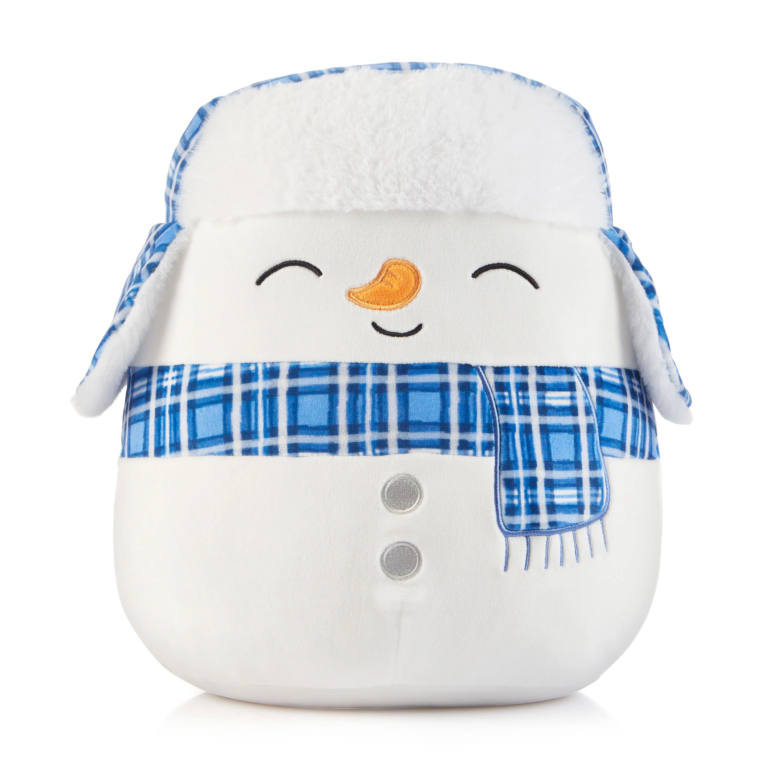 Squishmallows Plush 12" Manny The Snowman - Add This Ultrasoft Holiday Plush Toy To Your Squad To... | Walmart (US)