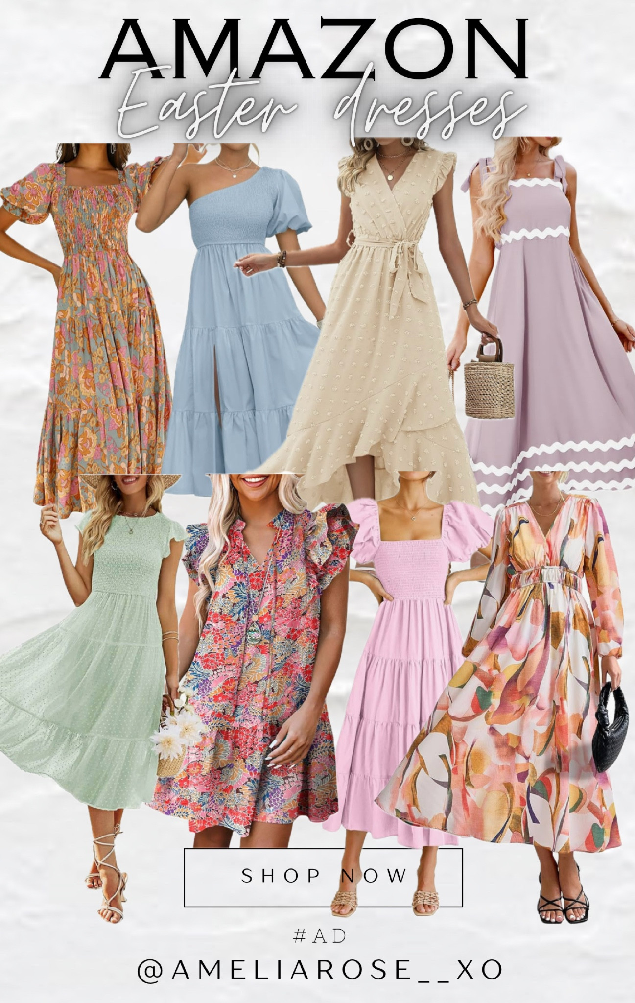 Easter dress lineup 😍 
Spring dress. Wedding guest dress. Mother’s Day dress

#LTKstyletip #LTKSeasonal #LTKfindsunder50