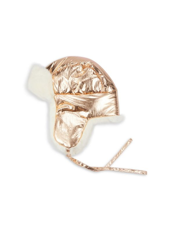 Metallic Faux Fur Trapper Hat | Saks Fifth Avenue OFF 5TH