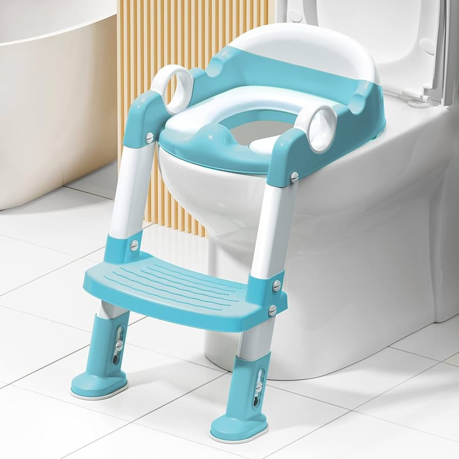 Potty Training Toilet Seat with Step Stool Ladder for Boys and Girls,Toddler Kid Children Toilet ... | Amazon (US)