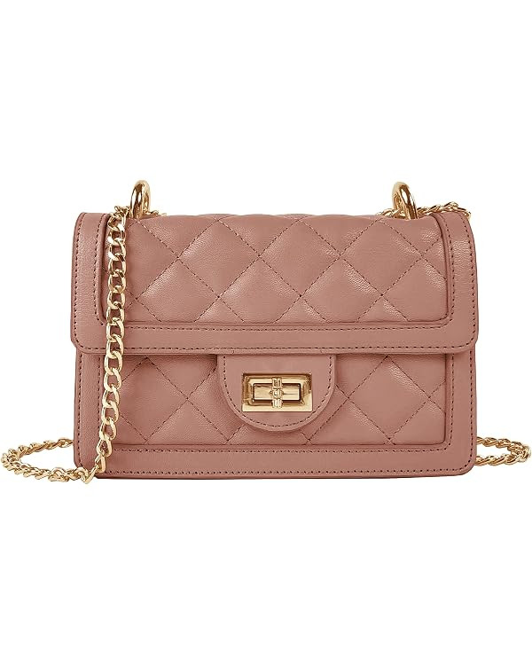 SG SUGU Small Quilted Crossbody Bag, Trendy Designer Mini Shoulder Bag, Phone Wallet Purse for Wo... | Amazon (US)