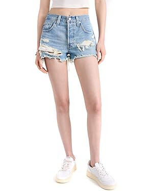 Levi's Women's 501 Original Shorts - Fault Line - 25 | Amazon (US)