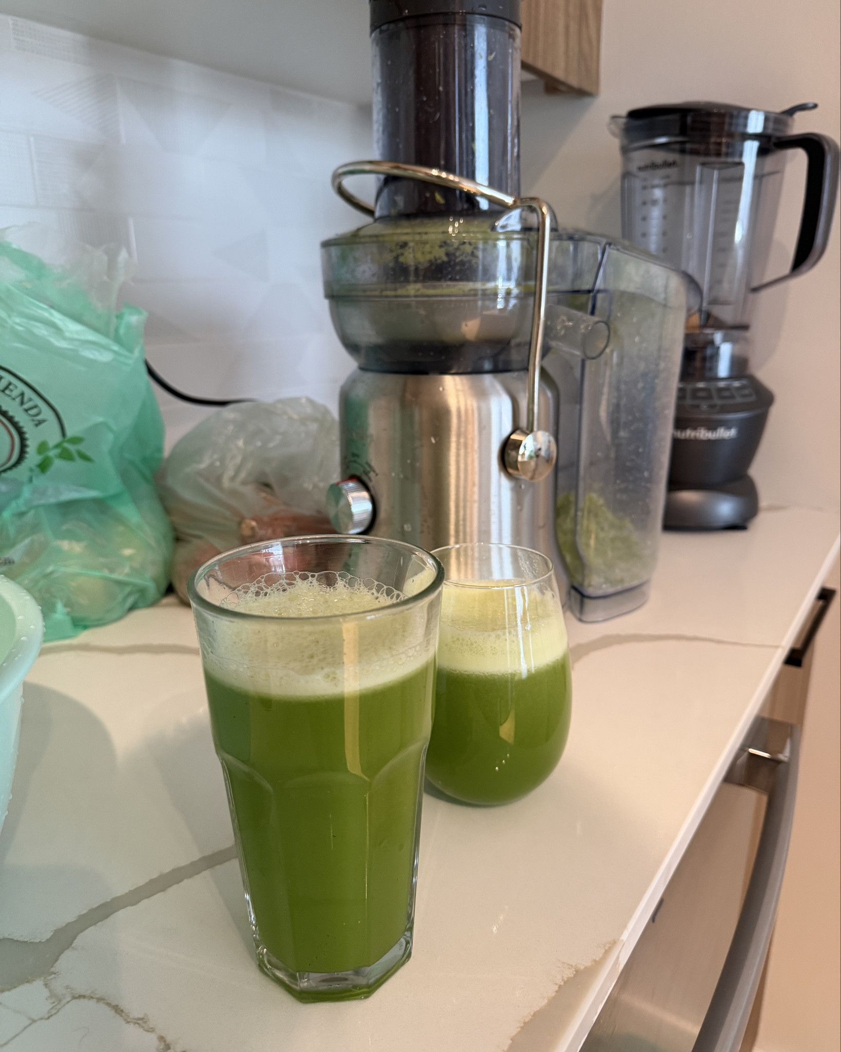 The best juicer girl can ask for 🤩 stainless steel juicer that’s super easy to clean makes incredible juices every single morning. I make myself celery juice using this juicer. I’ve also managed to put apples and ginger and all sorts of fruits and vegetables inside of it and it never disappoints. It’s a 10/10 for me. 😊 

if you’re into a healthy living and eating organic and clean and definitely highly recommend juicing for your morning routine. 

Medical medium all the way. Clean kitchen essentials & products —Must haves for eating healthy. Wellness. Kitchen appliances. Cold press. 

#juicer #juicing #eatinghealthy #wellness #organic #kitchen #morningroutine #healthy #stainlesssteel #veggies #fruits #home #homegood #cleanhome

#LTKmorningroutine #LTKHome