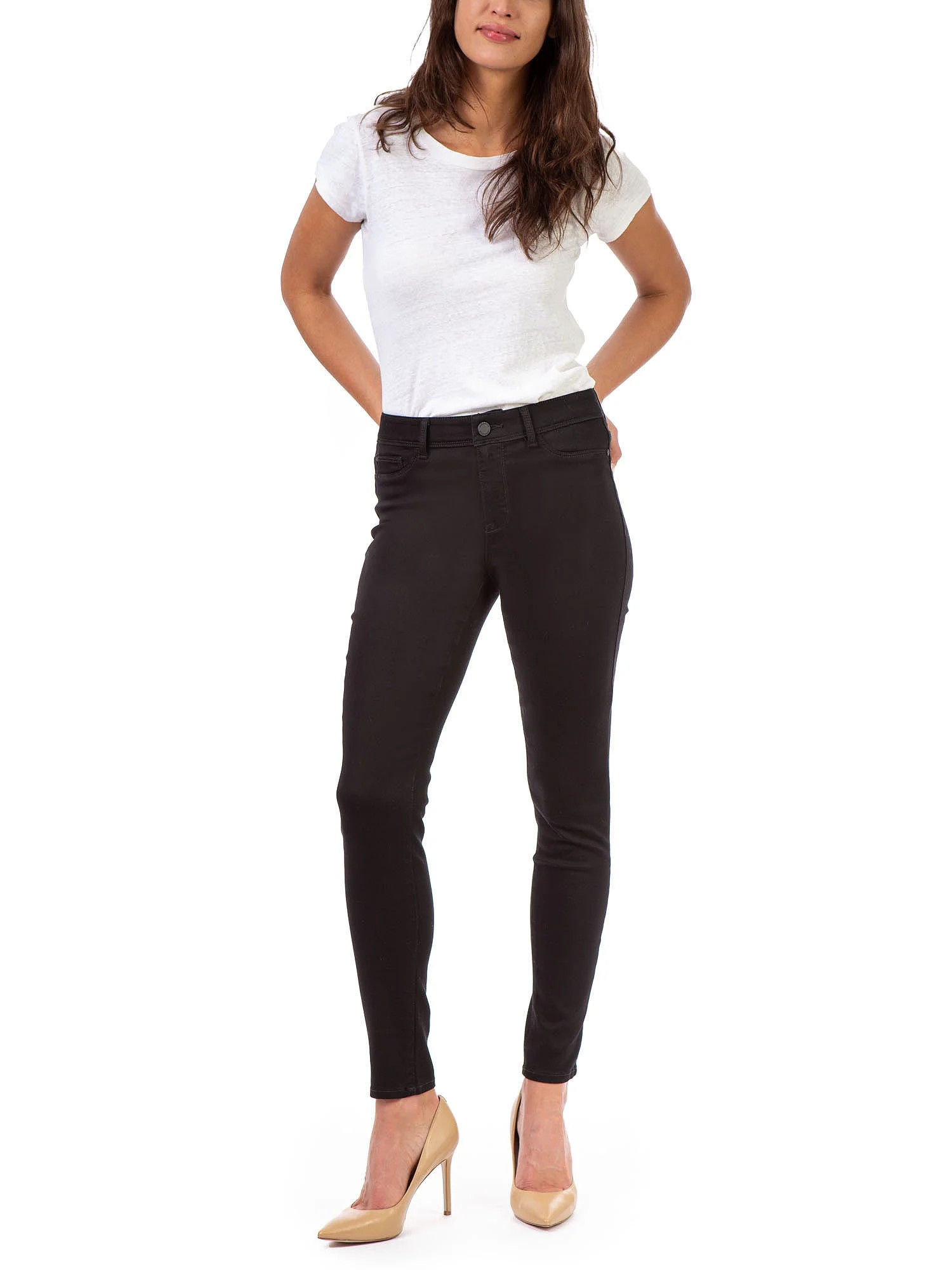 Jordache Women's Essential High Rise Super Skinny Jean | Walmart (US)