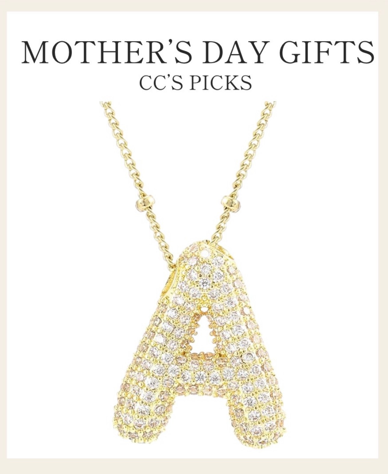 Last but not least, one of my go-to’s! This Amazon necklace is affordable and I wear it all the time!