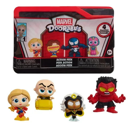 Marvel Doorables Action Peek, 1.5 Inch Collectible Toy, Boys and Girls Ages 5 Up | Walmart (US)
