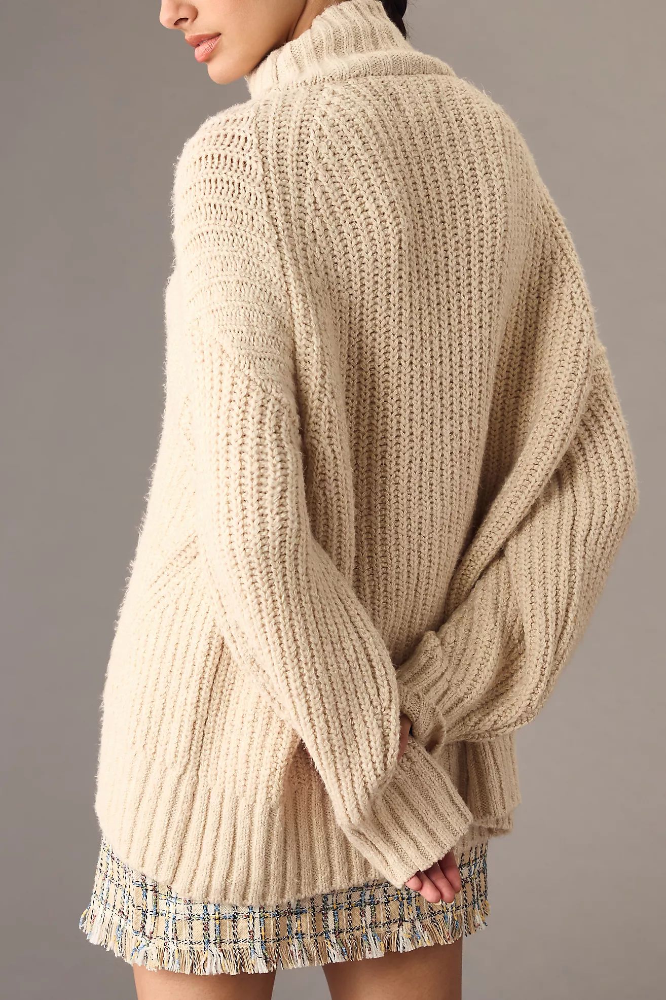 The Dakotah Oversized Turtleneck Sweater by Maeve | Anthropologie (US)