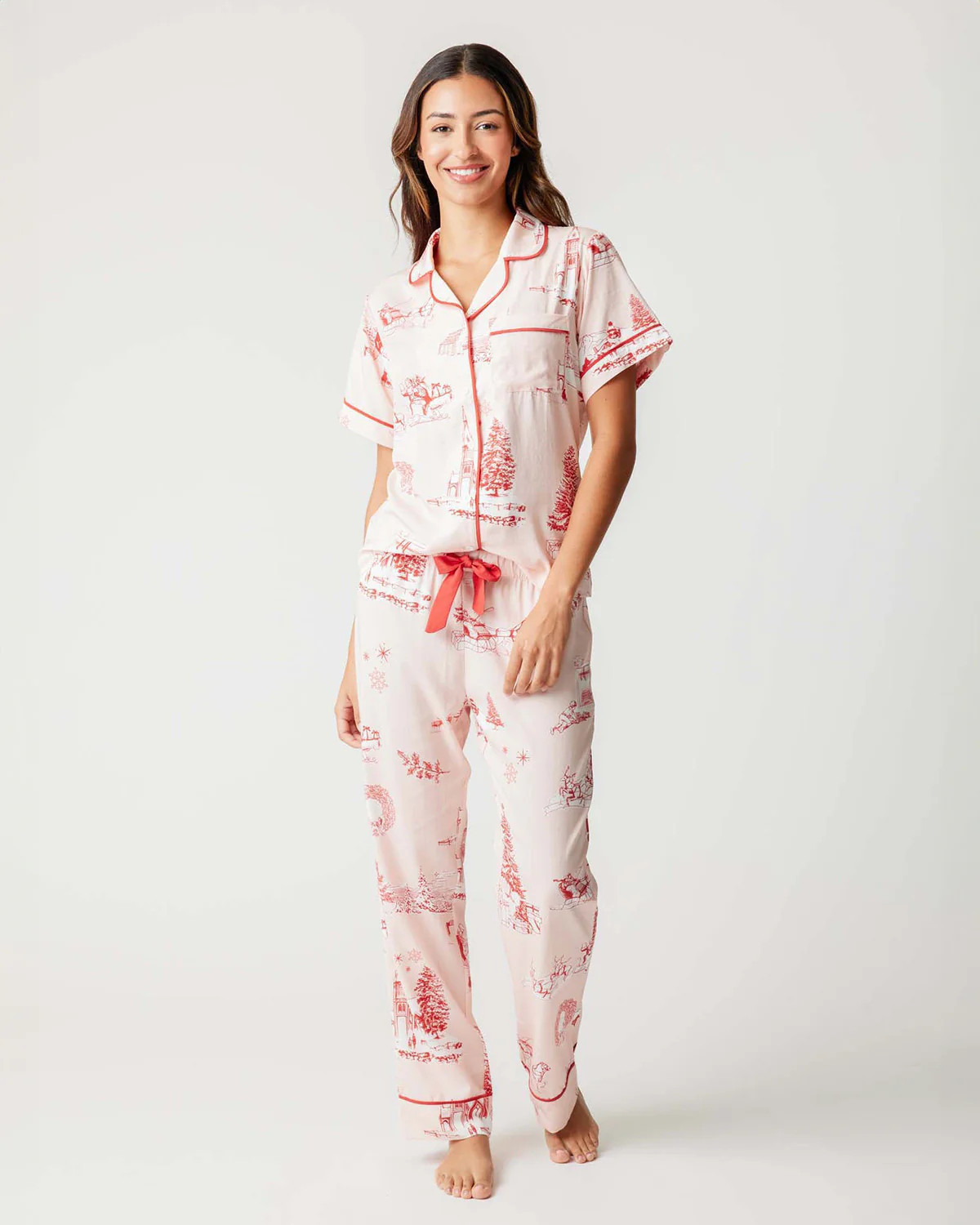 Holiday Toile Pajama Pants Set | Katie Kime Inc