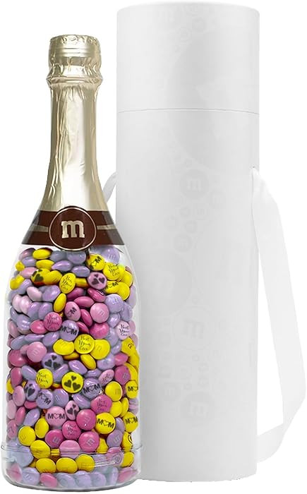 M&M\u2019S WORLD Mother\u2019s Day Gift Bottle, Blend of Pastel M&M\u2019S Chocolate Candies Prin... | Amazon (US)