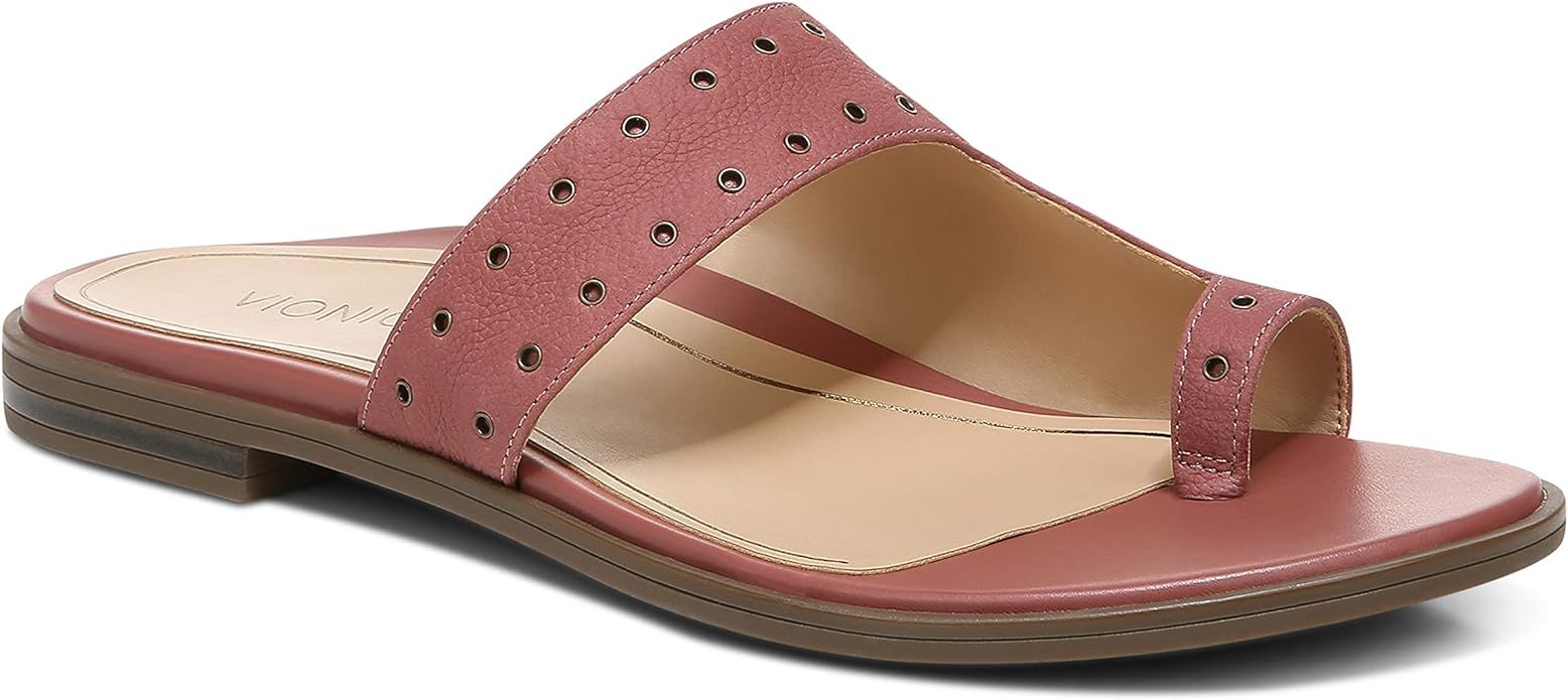 Vionic Women's Citrine Lupita Toe-Post Sandal - Supportive Ladies Slip on Sandals That Include Th... | Amazon (US)