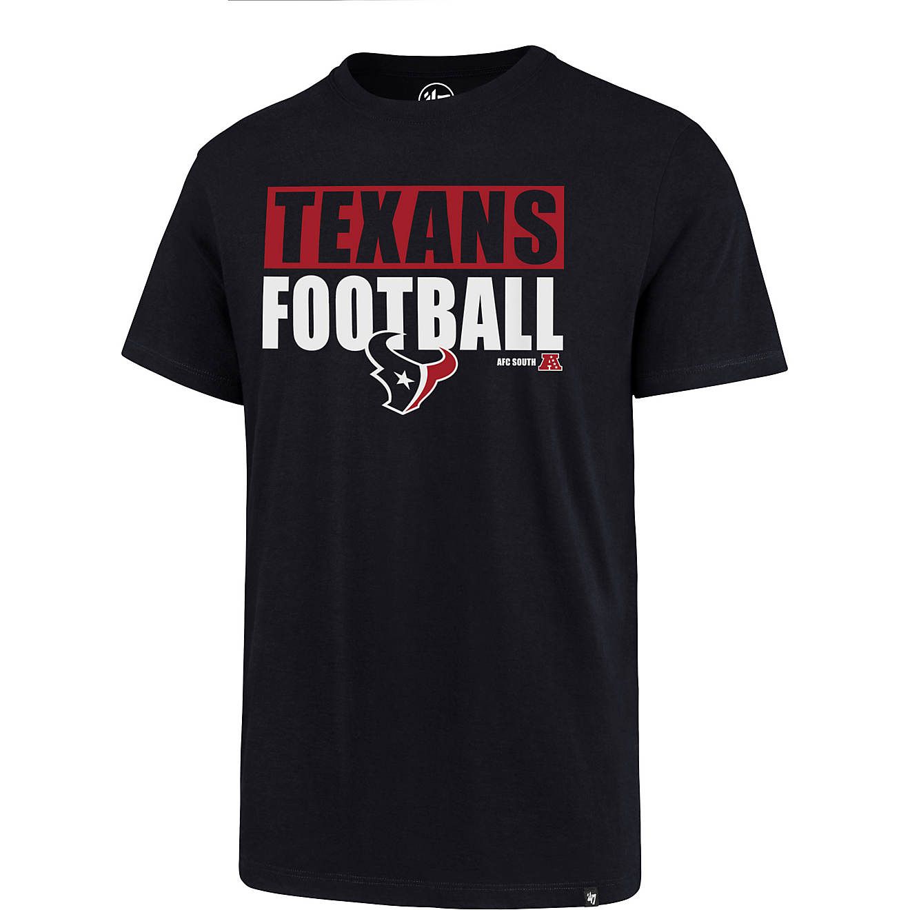 '47 Houston Texans Blockout Super Rival T-shirt | Academy Sports + Outdoors