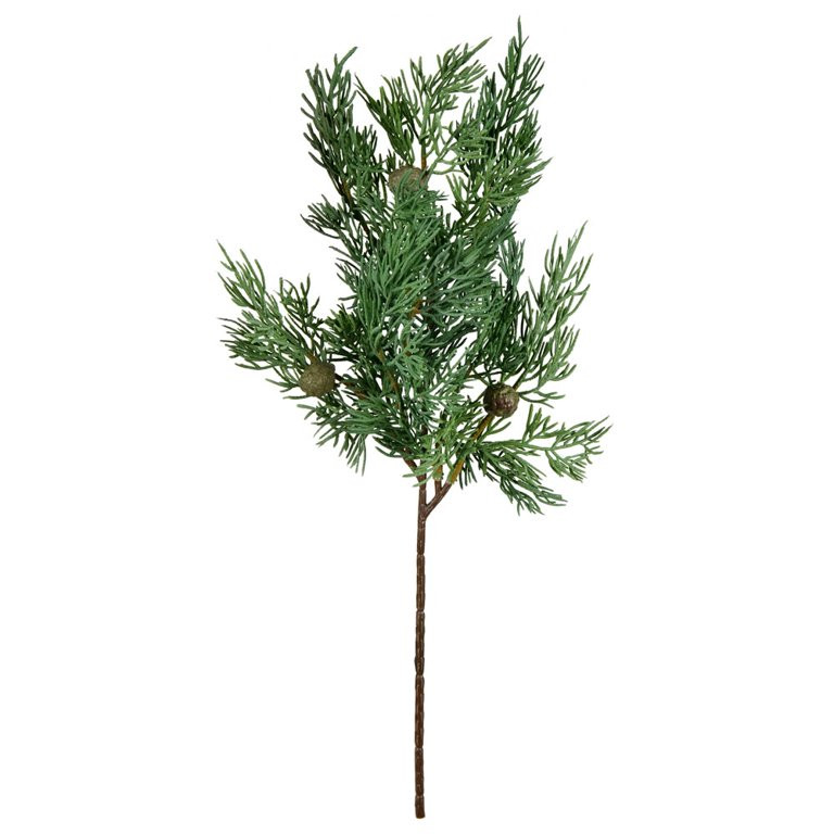 16" Green Stovall Cedar Pine Spray 4/Bag | Walmart (US)