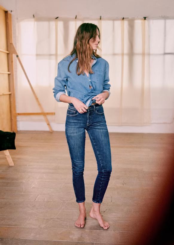 The Perfect Slim 7/8 Eco-Friendly | Sezane Paris