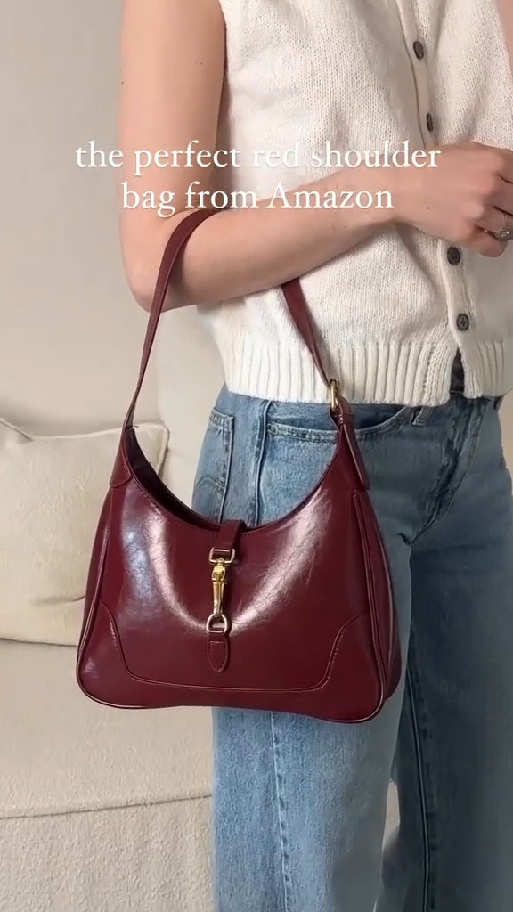 Cutest red shoulder bag from Amazon! 

#LTKItBag #LTKFindsUnder50 #LTKStyleTip
