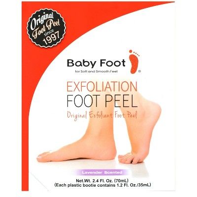 Baby Foot Original Exfoliation Foot Peel - Lavender - 2.4 fl oz | Target