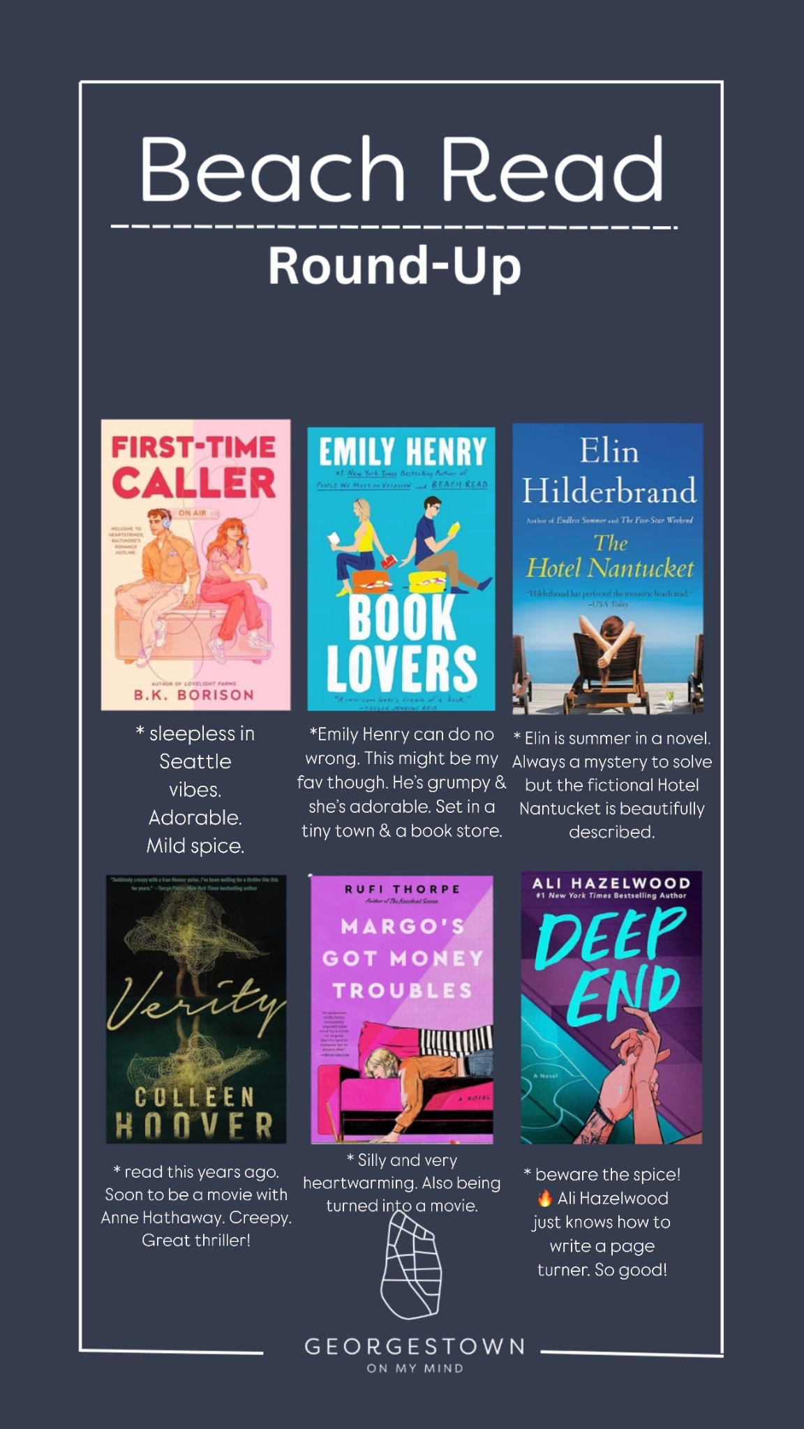 Spring break reads for every genre of book! 

#LTKtravel #LTKsummer #LTKcanada