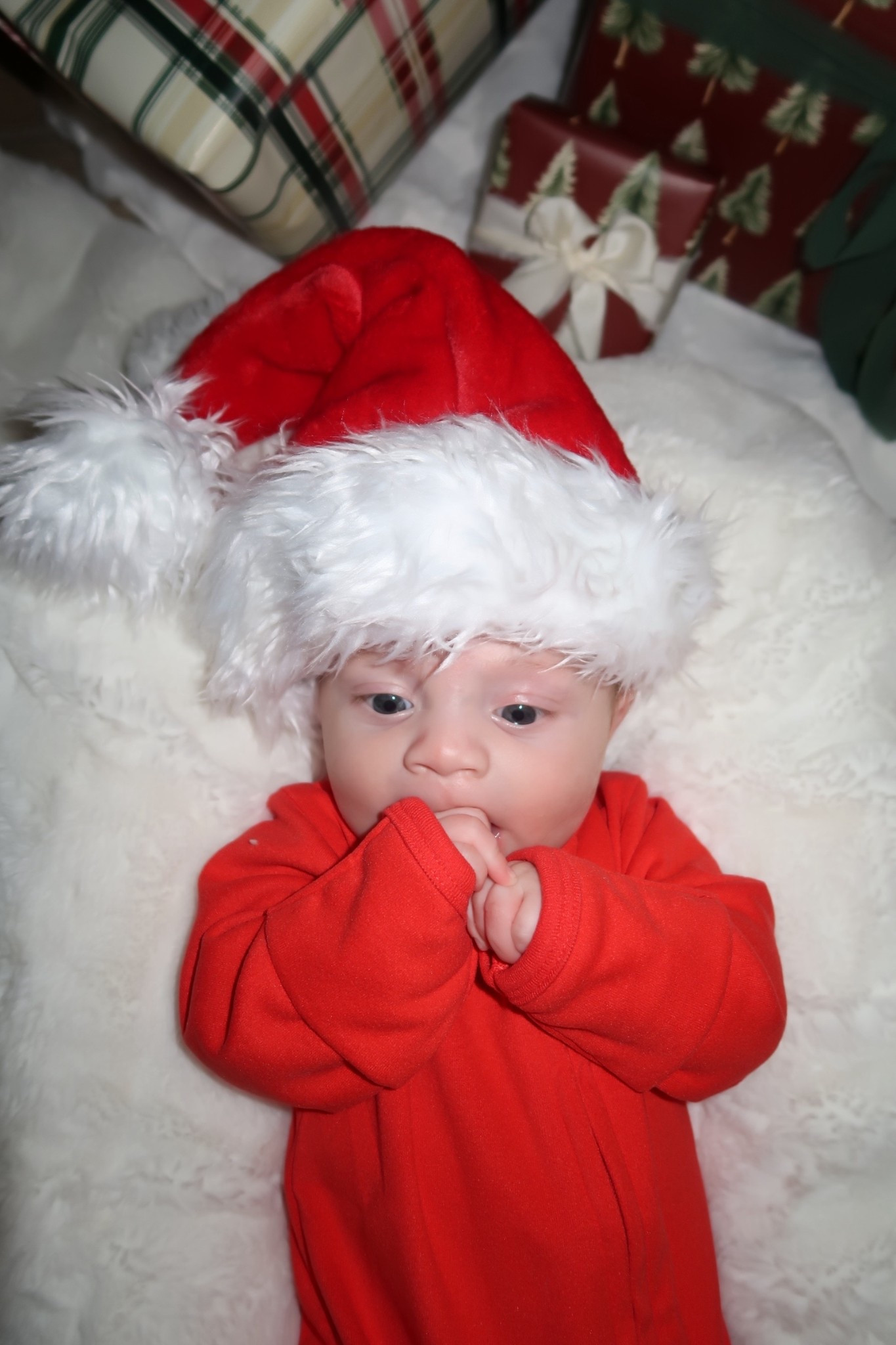 Baby Amazon Santa hat 

#LTKSeasonal #LTKHoliday #LTKSaleAlert