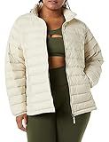 Amazon Essentials Women's Plus Size Packable Puffer Jacket, Pumice, 1X | Amazon (US)