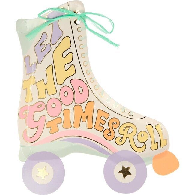 Roller Skate Plates - Meri Meri Party Goods | Maisonette | Maisonette