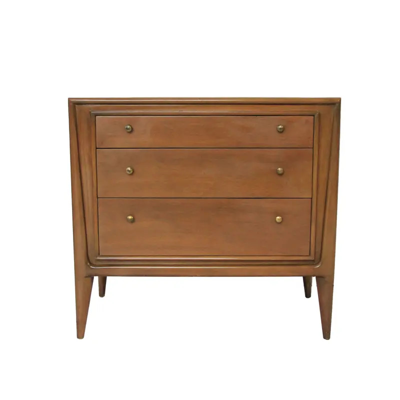 Vintage Mid Century Modern 3 Drawer Dresser | Chairish