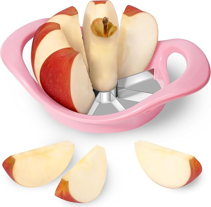 Rainspire Apple Cutter 8 Slices, 8 Blade Apple Slicer and Corer, Apple Corer Tool with Stainless ... | Amazon (US)
