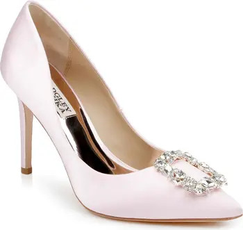 Badgley Mischka Bridal Badgley Mischka Collection Cher Crystal Embellished Pump (Women) | Nordstr... | Nordstrom