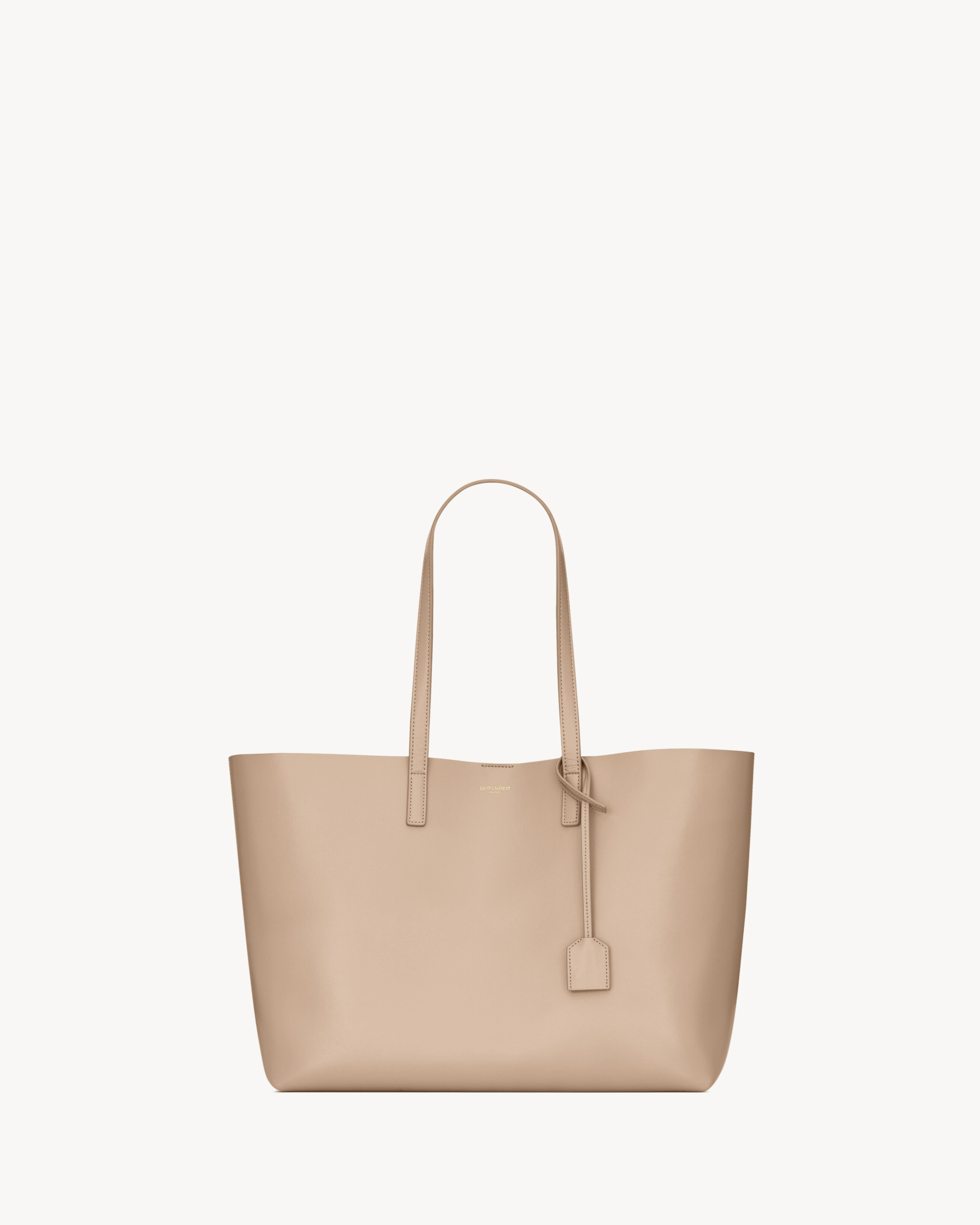 Saint Laurent Shopping Saint Laurent In Leather - Beige - Women - One Size | Saint Laurent Inc. (Global)