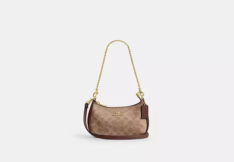 Teri Mini Crossbody Bag In Signature Canvas | Coach Outlet US
