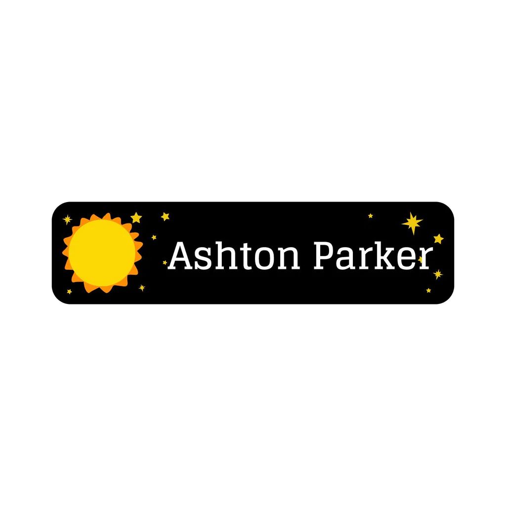 Space Name Labels | Name Bubbles