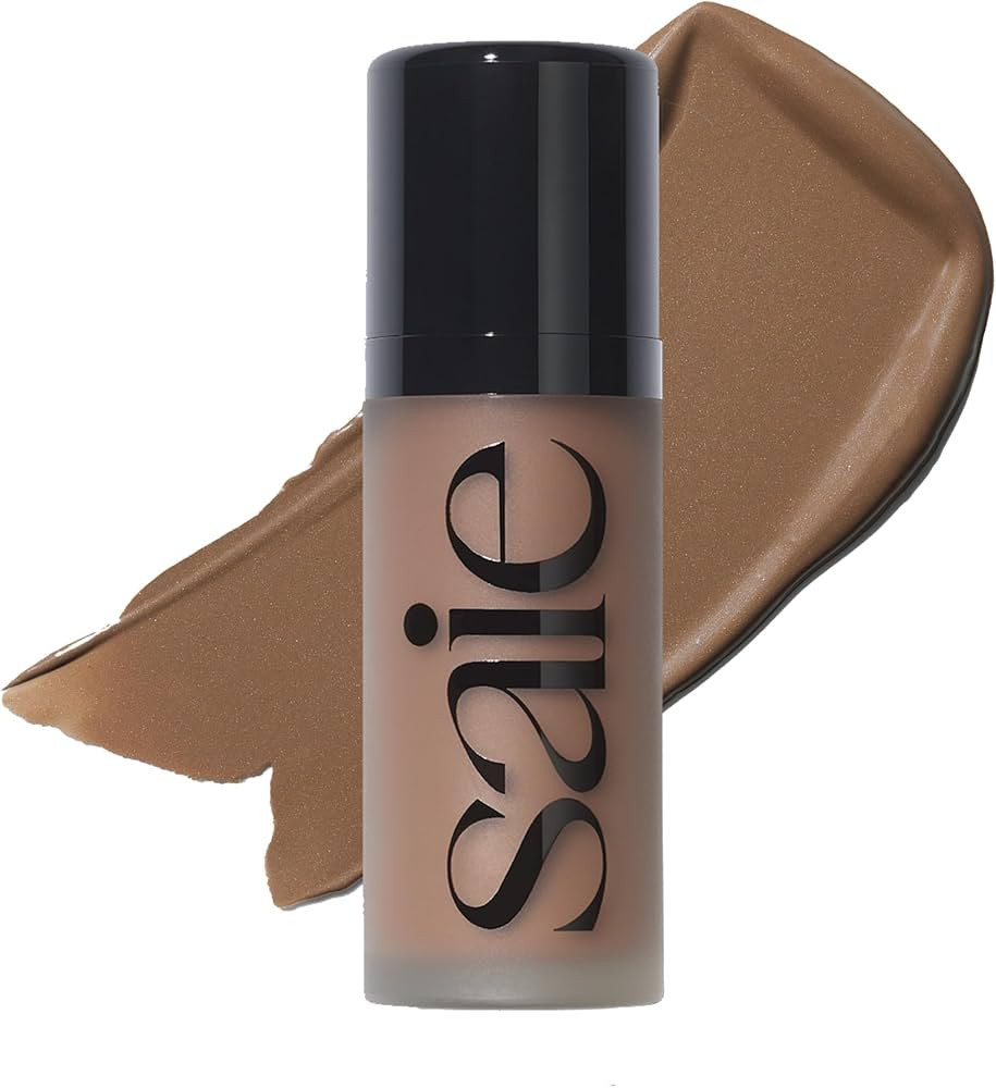 Saie Dew Bronze - Hydrating Liquid Bronzer Stick For a Sun Kissed Glow - Liquid Contour Stick Inf... | Amazon (US)