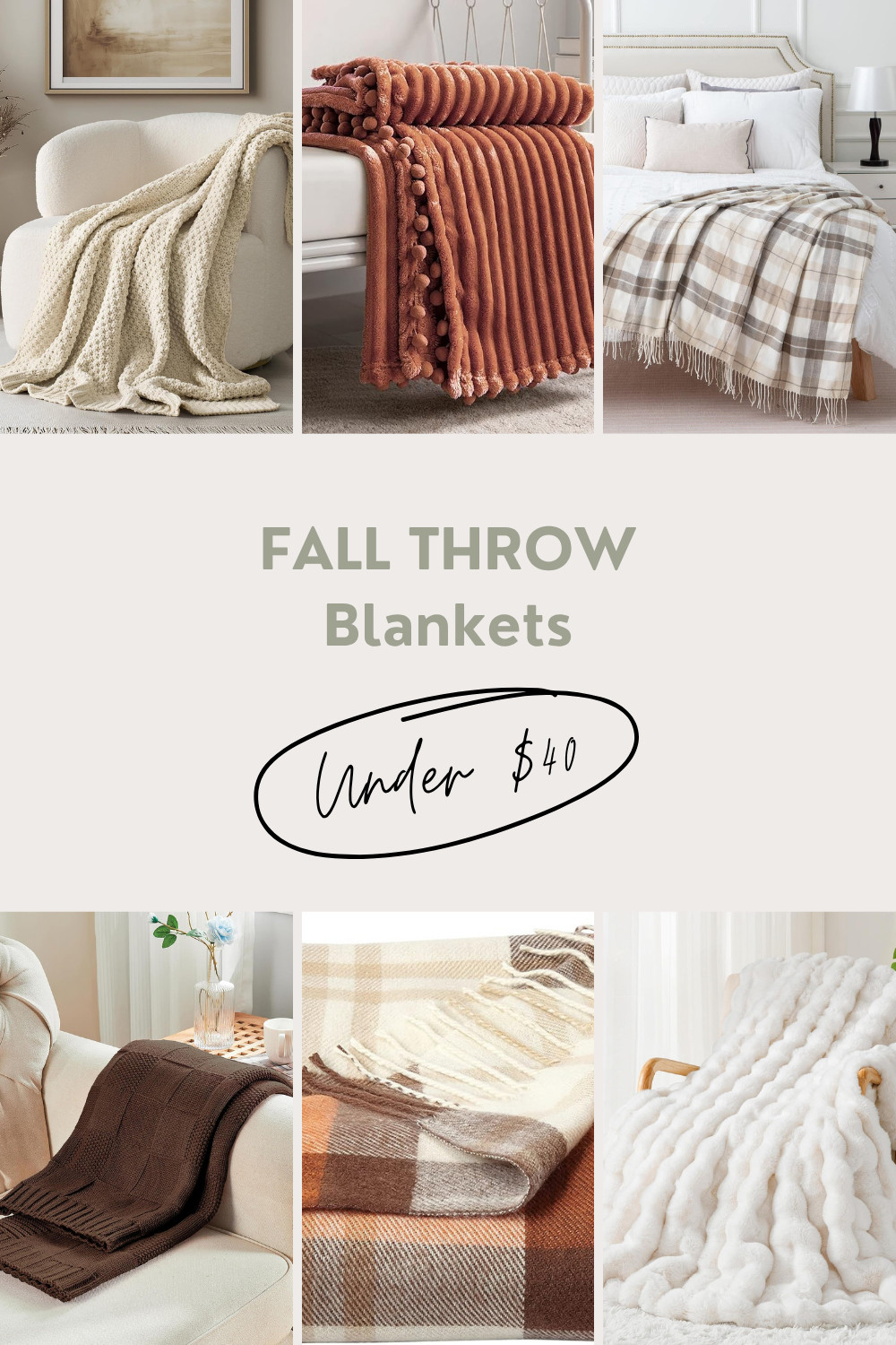 🧣 Cozy up this season with these gorgeous fall throw blankets under $40! Perfect for layering on your sofa, bed, or reading nook. Affordable, warm, and oh-so-stylish 🍁 #FallDecor #LTKHome #CozyVibes 

 #LTKSeasonal #LTKHome #LTKFindsUnder50