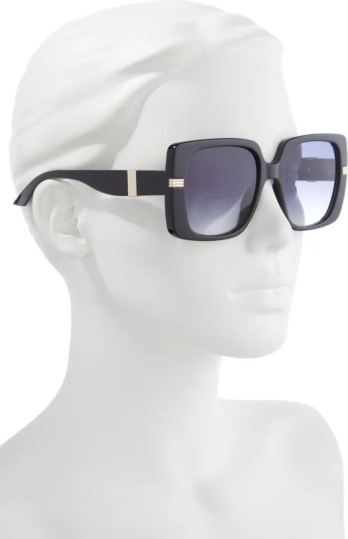 Le Specs Phoenix Ridge 55mm Gradient Square Sunglasses | Nordstrom | Nordstrom