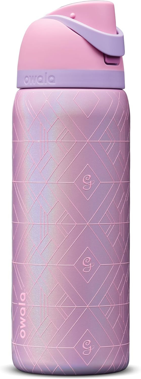Owala Wicked FreeSip Stainless Steel Water Bottle 32 oz Glinda (Pink) | Amazon (US)