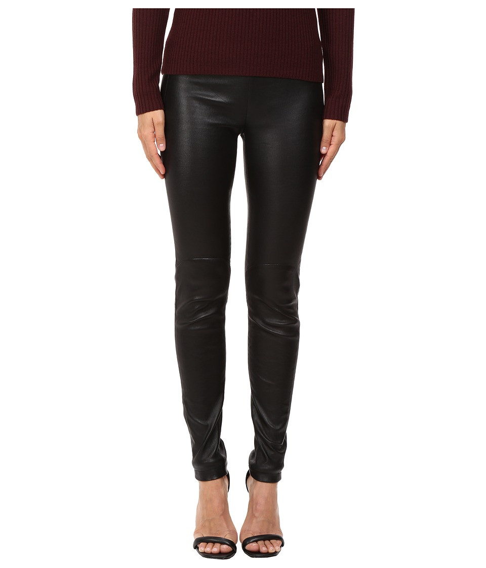 LAMARQUE - Kelly-L Stretch Leather Leggings (Black) Women's Casual Pants | Zappos