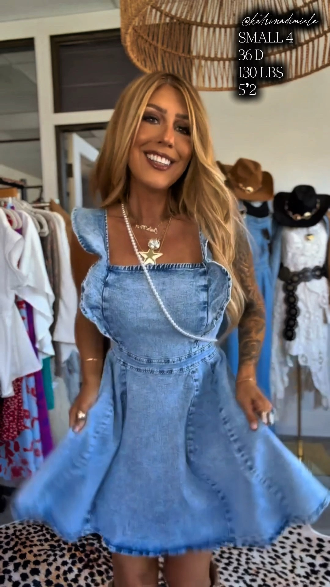 The cutest summer denim dress! Country concert outfit? Click the photo below to see all the colors!

#LTKU #LTKootd #LTKgrwm