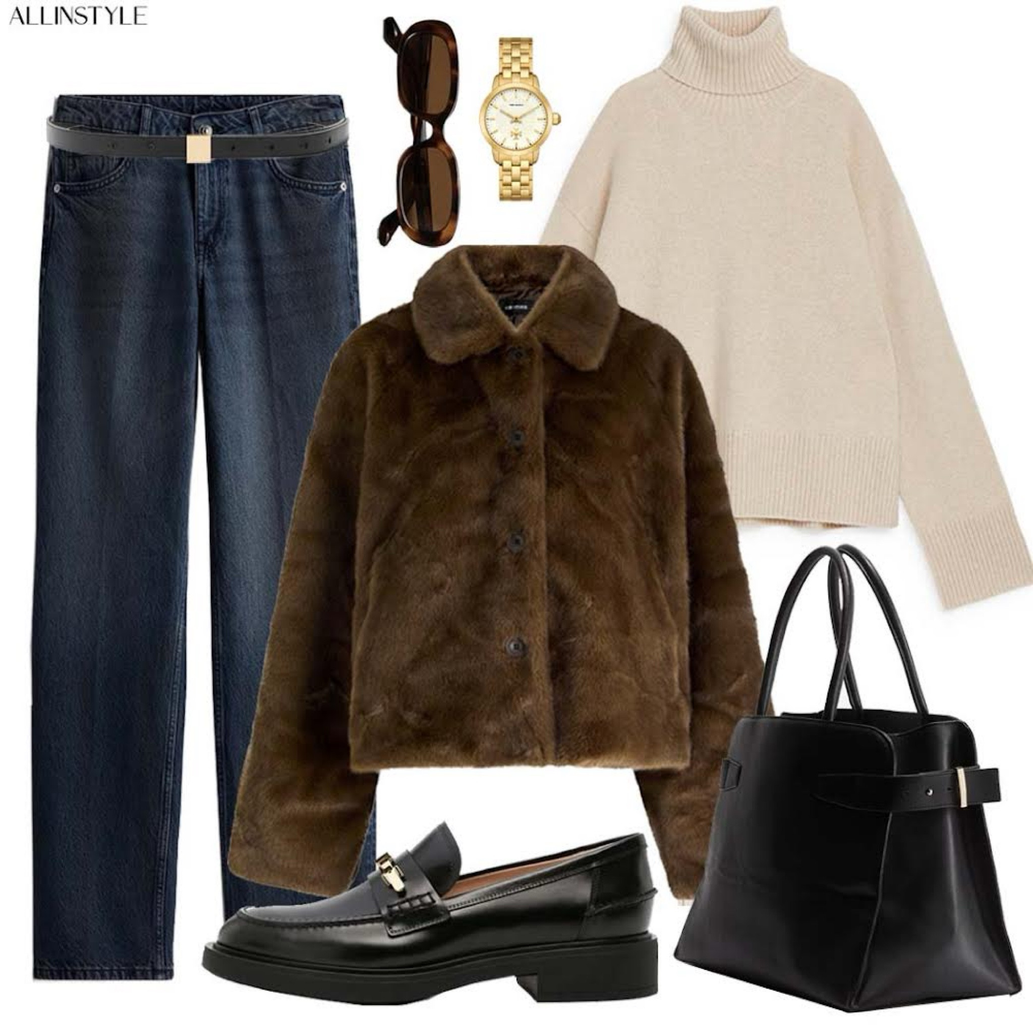 Autumn outfit with faux fur 

#LTKstyletip #LTKeurope #LTKuk