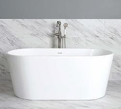 Ceibas 59" Freestanding Bathtub | Pottery Barn (US)