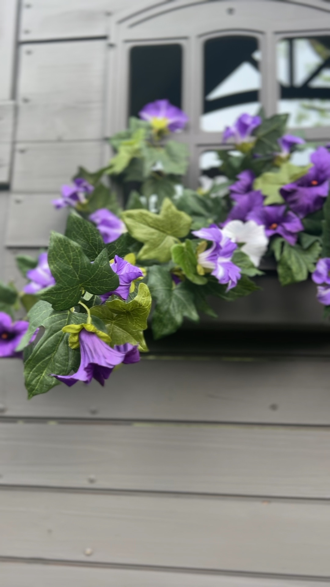 These held up so well last summer! Minimum fading, if that! Faux flowers for the win! Our jungle gym is in direct sun all day long - keeping flowers here has always been quite the task, so these faux petunias were the perfect buy! #LTKSummerEdit 
#liketkit #LTKFindsUnder50
#LTKSpringSale 



#LTKSaleAlert #LTKHome #LTKSeasonal