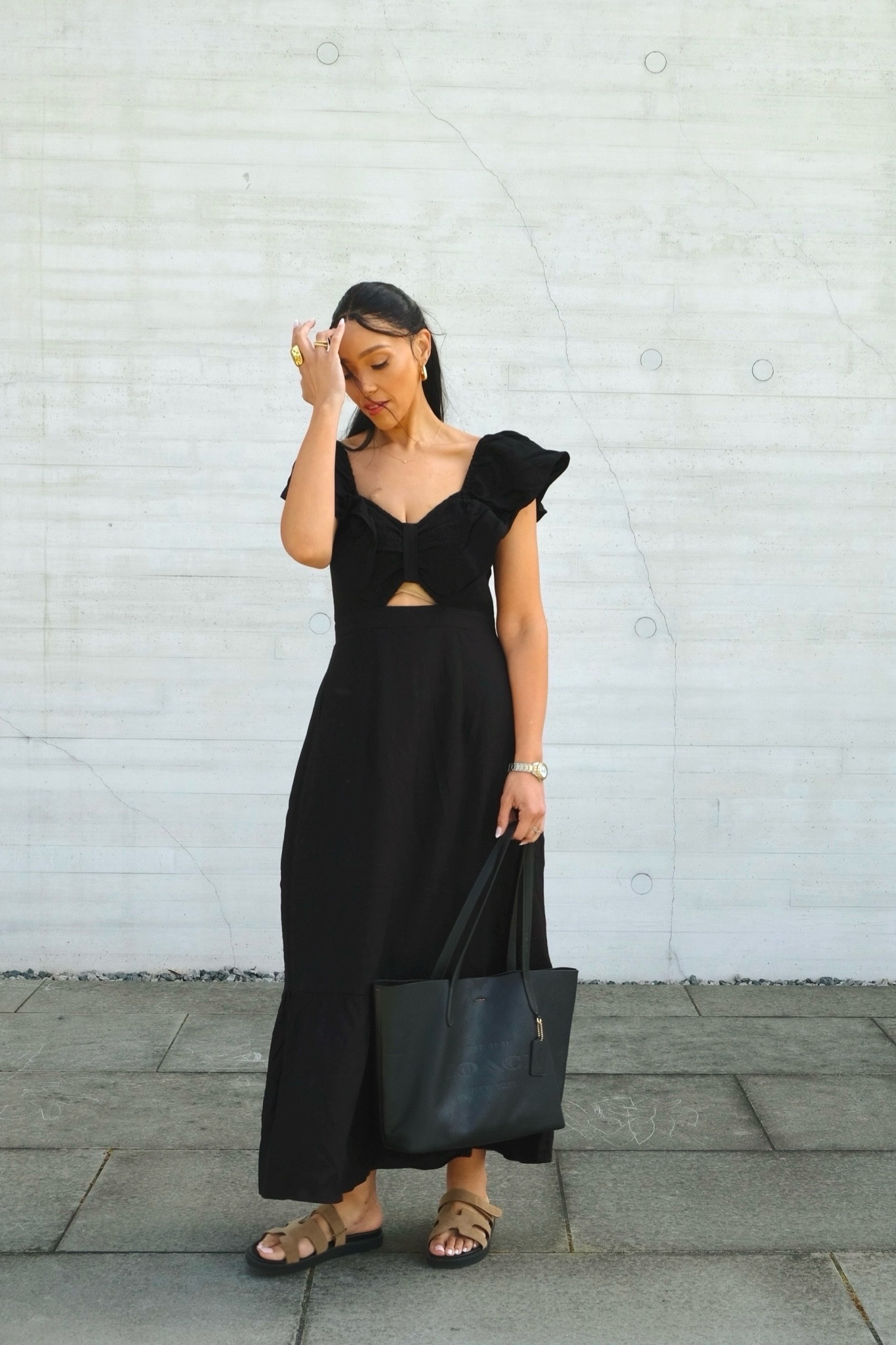 A black dress is a staple for chic summer dressing 🖤
.
Wearing a size 12 

.
 #styleinspo #styleblogger #citychic #citychiconline #citychicusa #stylecreator #fashionreel #styleinspired #fashionblogger #dcbloggers #plussizefashion #dcbloggerstyle #grwm  #midsize #midsizestyle #minimalgirlstyle 

#LTKMidsize #LTKStyleTip #LTKSeasonal