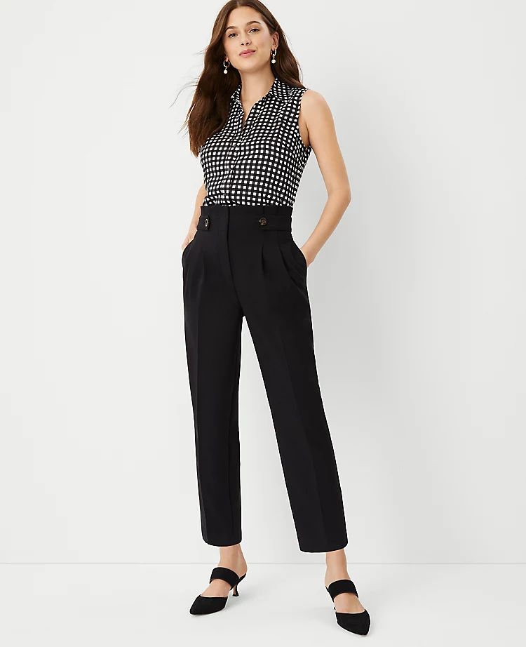 The Paperbag Ankle Pant | Ann Taylor (US)