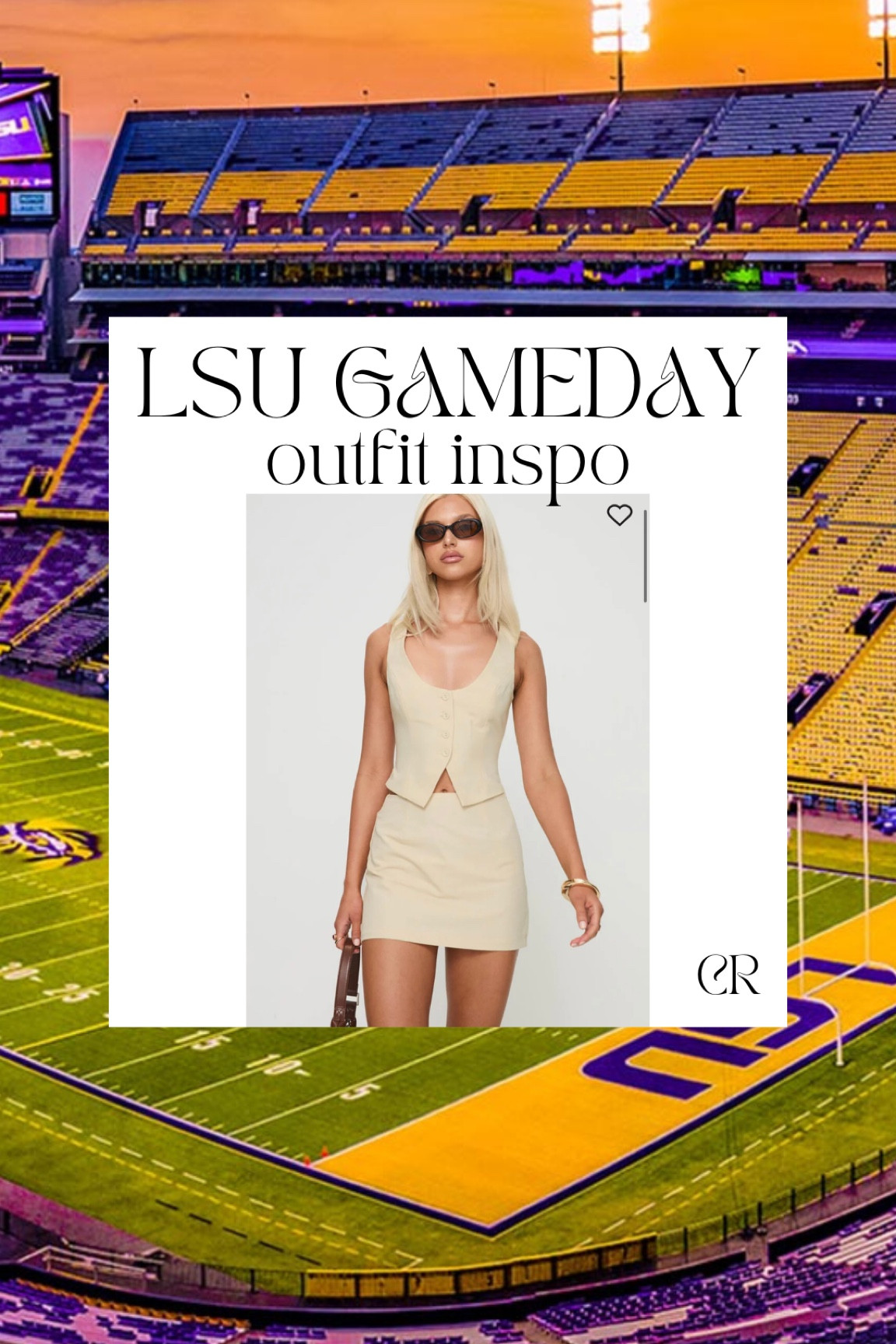 LSU COLLEGE FOOTBALL GAME DAY OUTFIT INSPO!!! 
#lsugameday #gamedayoutfitinspo
#lsu #collegeoutfitinspo #SECfootball 


#LTKSeasonal #LTKU