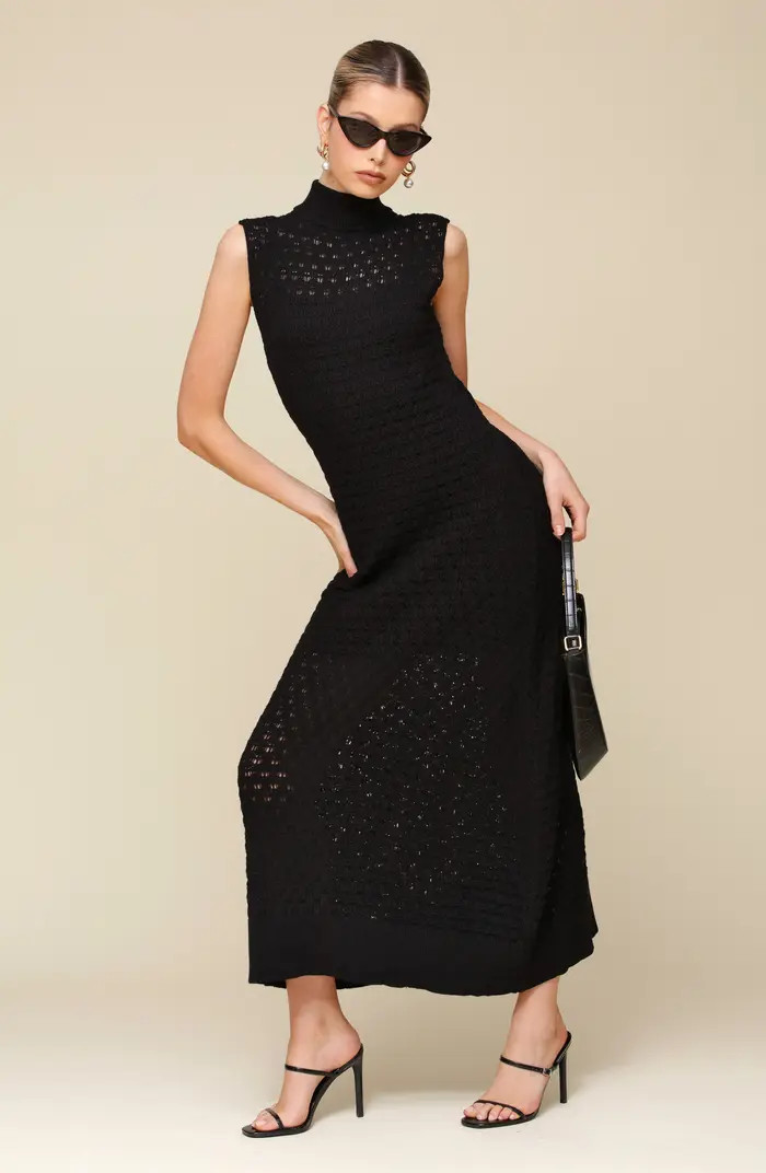 Open Stitch Maxi Sweater Dress | Nordstrom