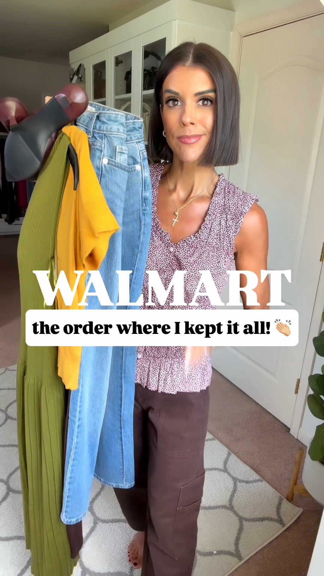The Walmart order where I kept it all! I’m 5’5 and in size xs in all tops, dresses, and brown cargos. Size 0 in jeans. Size small in Walmart denim jacket

#LTKSaleAlert #LTKgrwm #LTKSeasonal