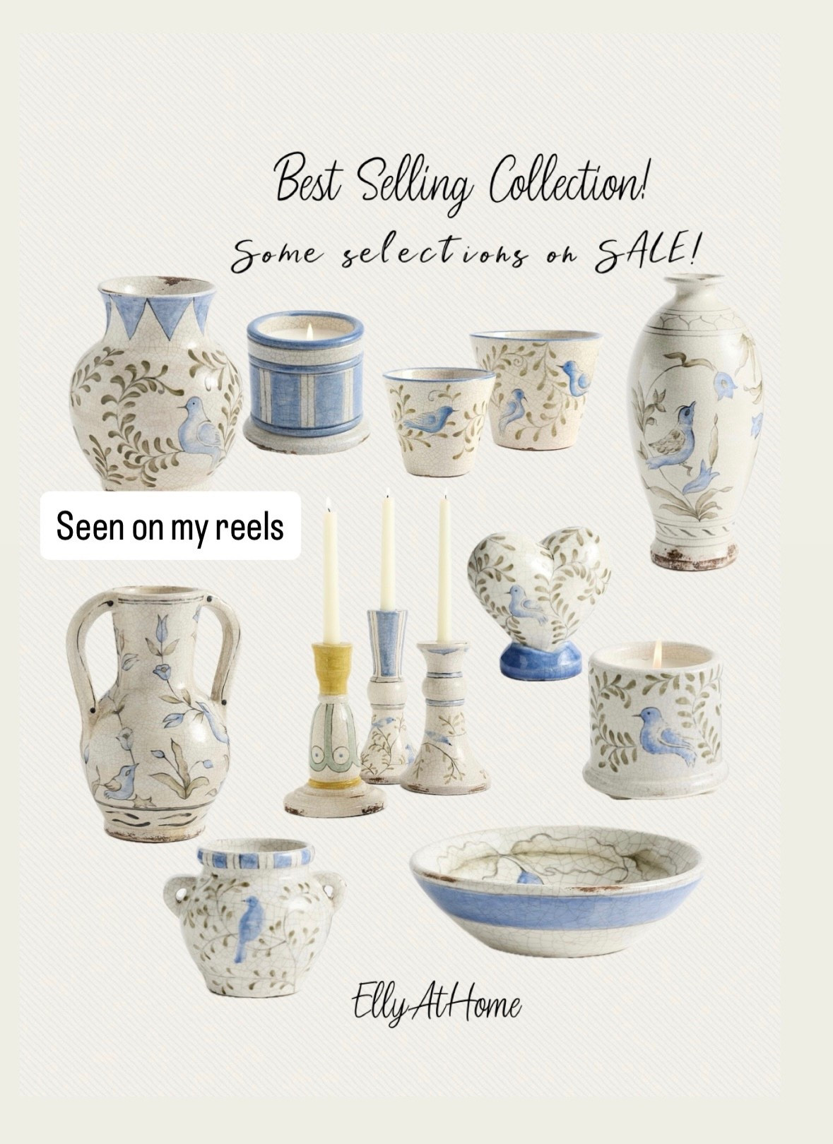 Follower favorite spring painted collection available in a variety of home decor accessories. Vases, candles, bowls. Some selections on sale! Pottery Barn.

#LTKSaleAlert #LTKHome