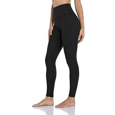 Tuscom Yoga Pants for Women Solid Black Workout Leggings with Pockets High Waisted Leggings Yoga Pan | Walmart (US)