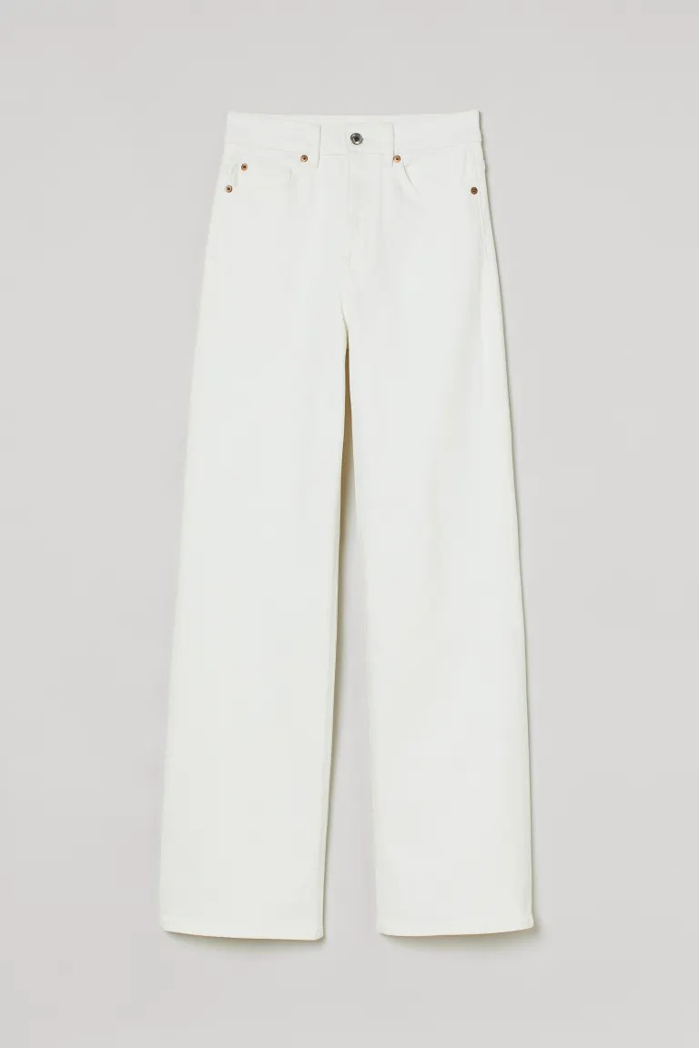Wide High Jeans | H&M (UK, MY, IN, SG, PH, TW, HK)