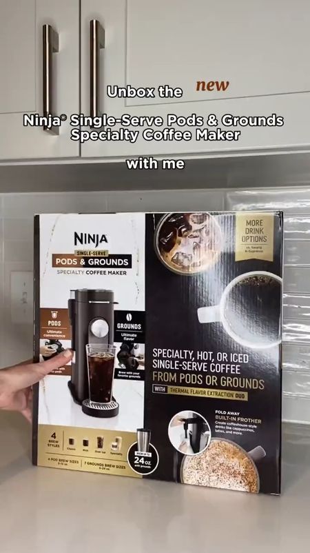 ☕ Oh no! Disaster struck when my trusty coffee maker decided to call it quits! 😱 But fear not, fellow caffeine lovers! 🚀 Because that is ok, because I upgraded to the Ninja Pods and Grounds Specialty Drink Maker! 🎉 It's not just any ordinary coffee maker, oh no, it's a whole new level of java joy! 🌟
Grab Yours Here: https://amzn.to/4aIY2fs

With its sleek design and futuristic features, brewing coffee has never been so exciting! 💫 It's like having a coffee barista right in my kitchen! ☕ Plus, it has so many cool functions, like rich coffee, latte, and even a built-in frother! 🥛 Say goodbye to boring mornings and hello to a world of caffeinated possibilities! 🌞

Now, every cup feels like a special treat, crafted with love and precision! ❤️ And the best part? It's super easy to use, so even on my groggiest mornings, I can whip up a delicious brew in no time! 🕒 So here's to new beginnings and endless cups of happiness! 🎉 Let the coffee adventures begin! 🚀 #coffeelovers #morningcoffee #coffeetime #coffeemaker #notalkiebeforecoffee #coffeeaddict #coffeeholic #amazonkitchenfinds #amazonfinds #founditonamazon #amazonfind #amazonhomefinds

#LTKGiftGuide #LTKVideo #LTKhome